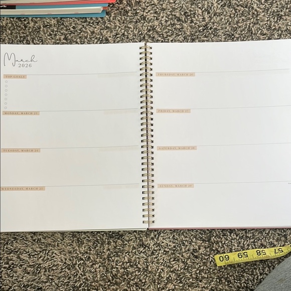 Rachel Parcell Pink Floral Planner - Picture 8 of 10